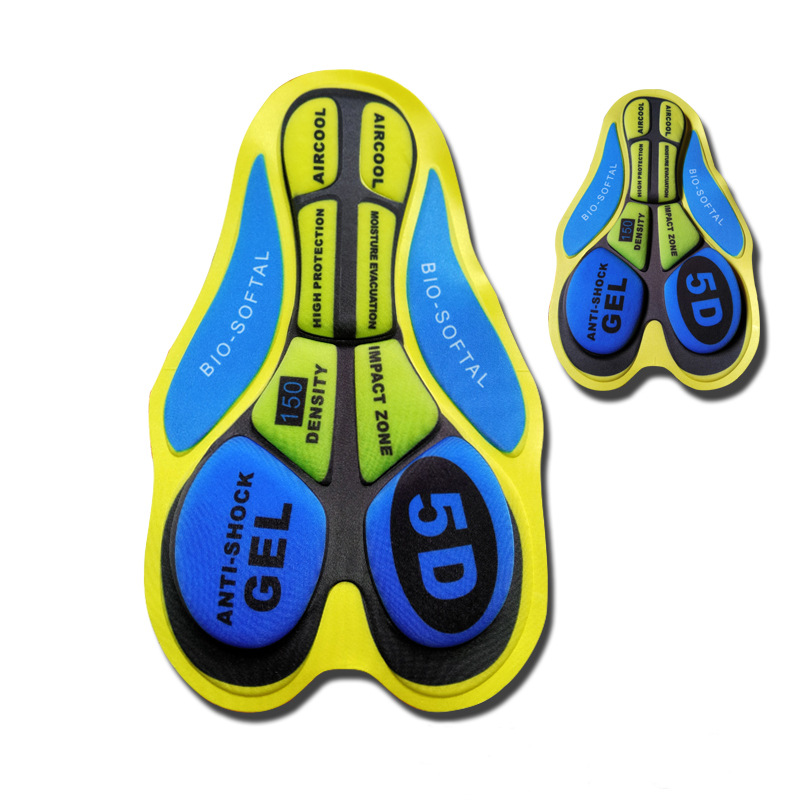Picture of Cycling clothes cushion sponge silicone pad cycling shorts cushion moisture wicking shock absorption functional cycling clothes cushion
