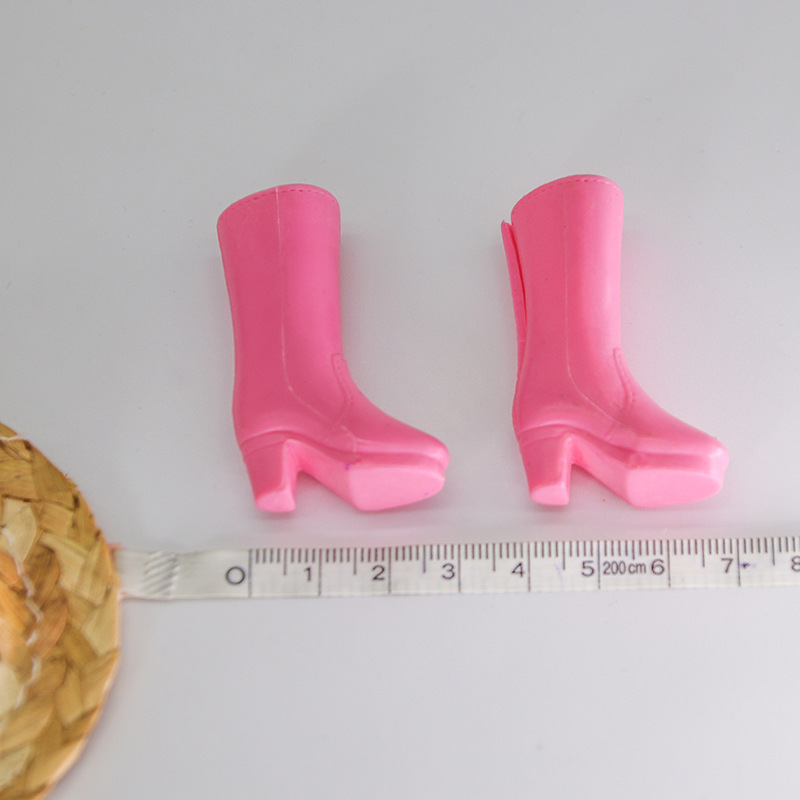 Picture of Lijia Toy Doll Shoes Long Boots High Heels Flat Casual Shoes Fat Feet Height 26cm Six Points Accessories