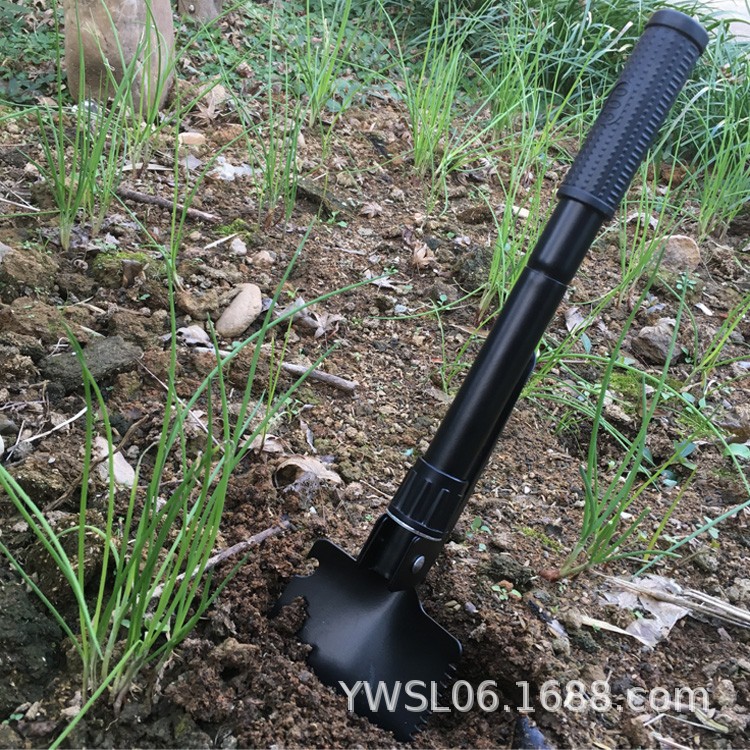 Picture of Popular Outdoor Foldableing Military Shovel, Multi-Functional Engineer Shovel, Camping Supplies, Tools, Survival Equipment, Digging