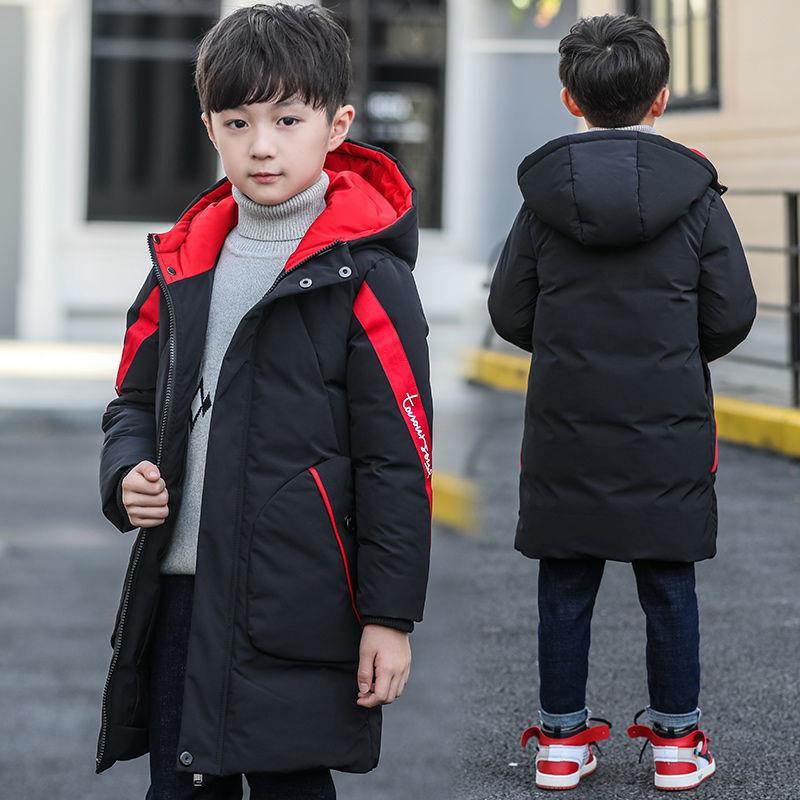 Picture of Boys Cotton Coat 2022 New Korean Style Baby Midi Cotton Coat Winter Clothes Children's Thickened Cotton Coat