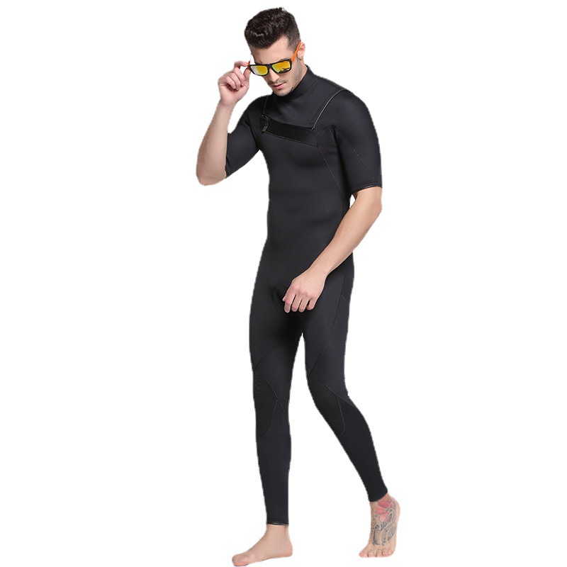 Picture of Shark Bart Men's 3mm One-Piece Wetsuit Thickeneded Warm Surfing Suit Jellyfish Suit Snorkeling Suit Clearance Special Price