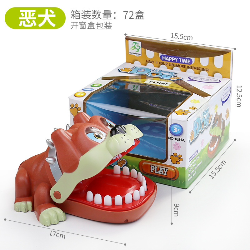 Picture of Stress-Reducing Hand-Biting Crocodile Toy Trick Electric Shark Creative Parent-Child Interactive Game Prank Props Wholesale