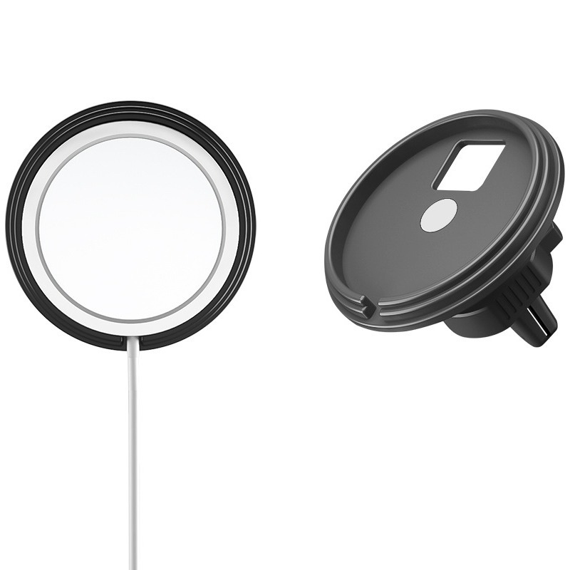 Picture of Fjf Holder Magsafe Wireless Charger Is Suitable for Apple 15 Magnetic Car Mobile Phone Holder Wireless Charger