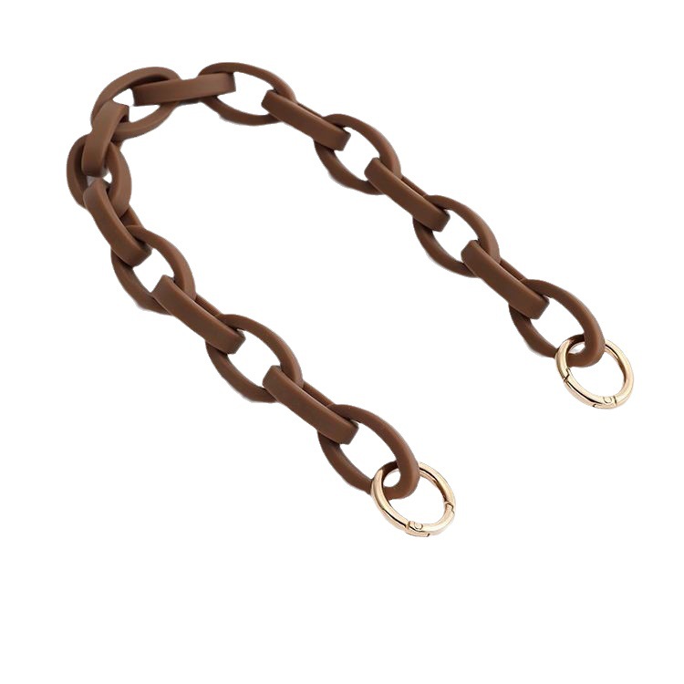 Picture of Craftsmanship Handmade Workshop longcham Evelyn Acrylic Chain Underarm DIY Shoulder Strap Resin Portable Thick Bag Chain