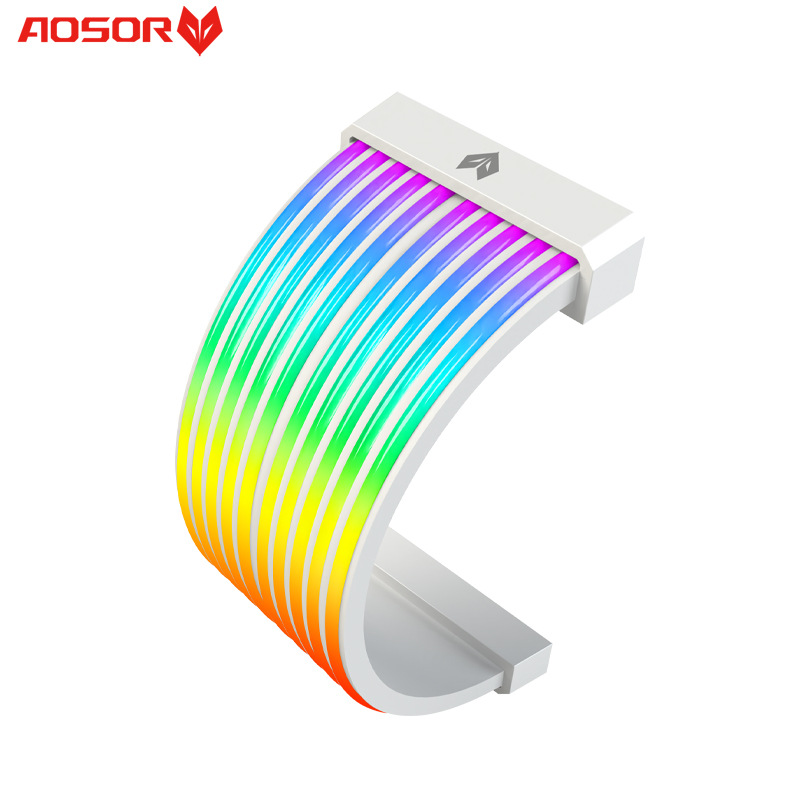 Picture of Cross-Border Al200 Motherboard Luminous Line Desktop Computer Argb Chassis Light Bar Divine Light Synchronization Graphics Card Rgb Neon Line