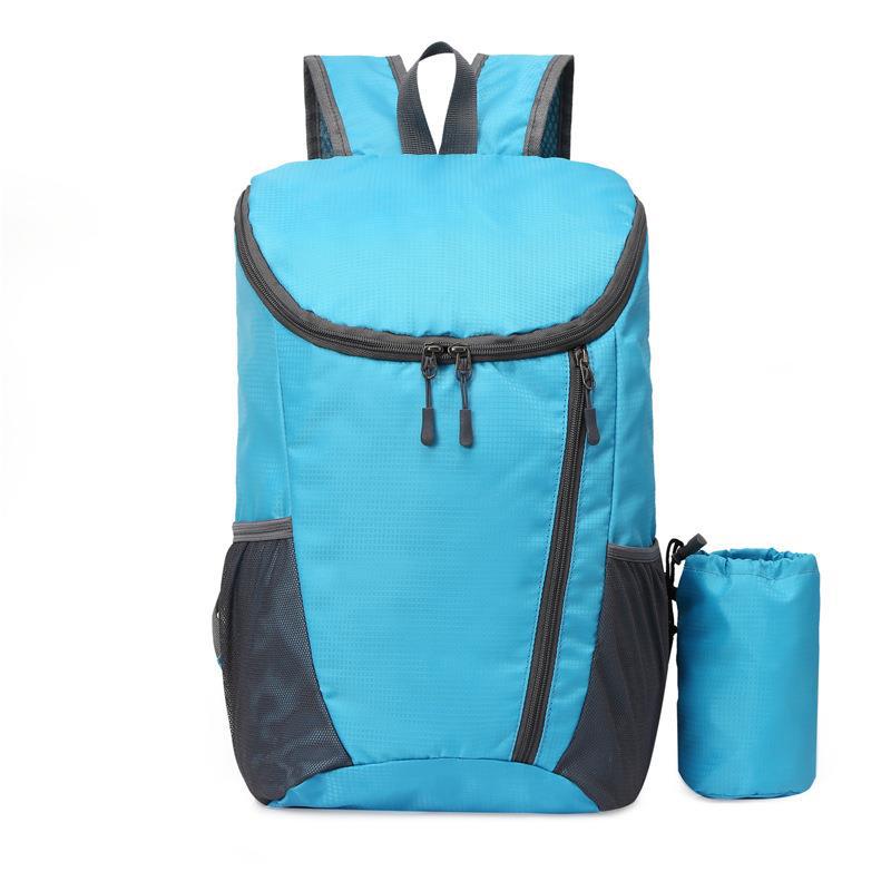 Picture of Cross-border outdoor large capacity can be stored folding bag lightweight waterproof backpack sports backpack can be customized logo