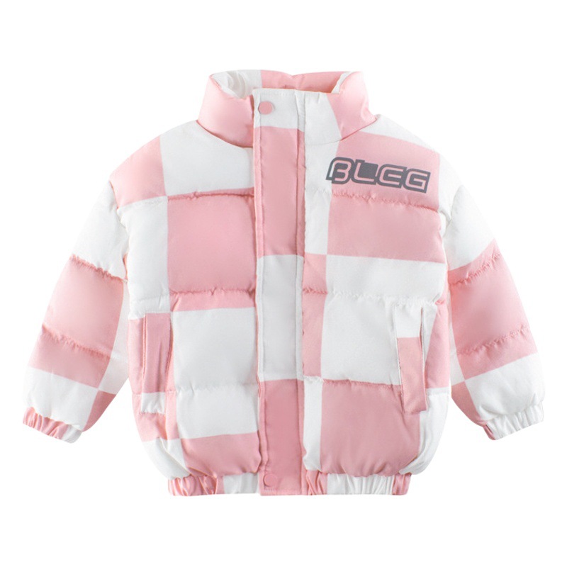 27Kids Brand Kidsren's Clothing Wholesale 2024 Autumn and Winter Kidsren's Cotton Outwears Baby Boy Outwear Plaid Dropshipping