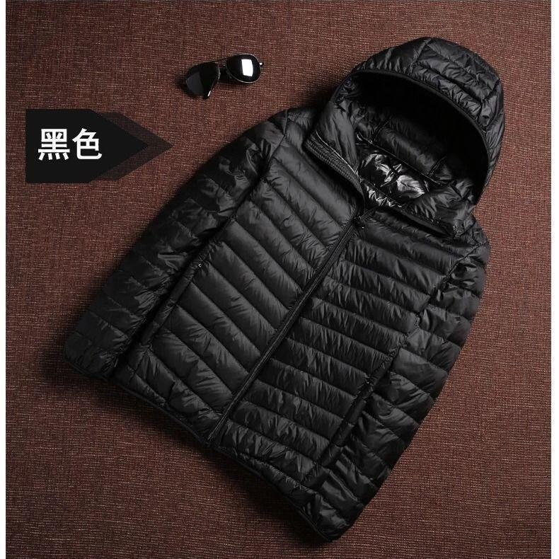 Picture of New Light Feather Cotton-padded Jacket Men's Short Vertical Collar Jacket Young Men's Thin Feather Cotton-padded Jacket