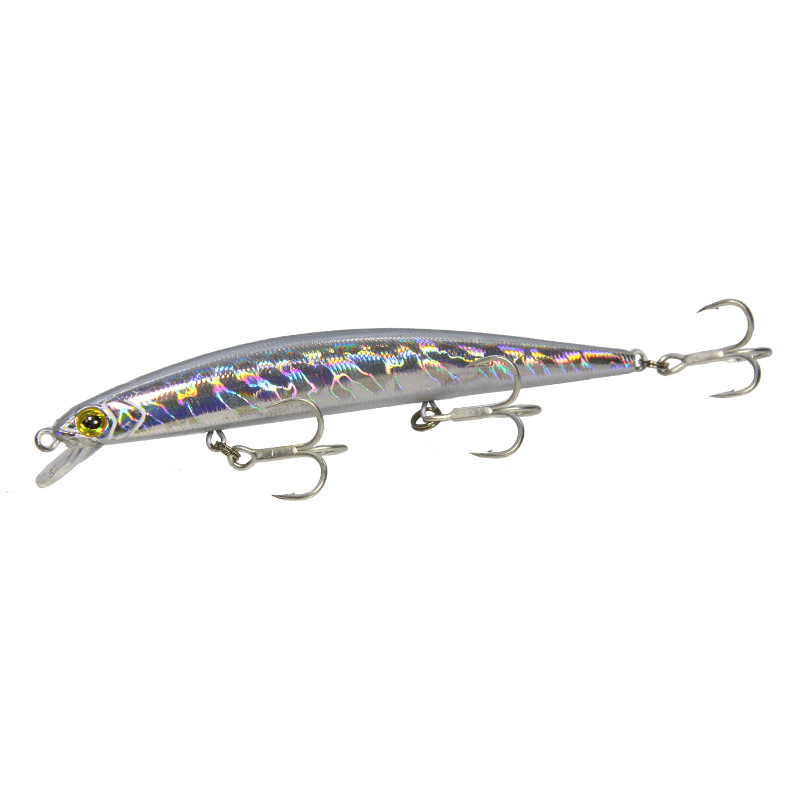 Picture of Riot Fishing King Luya Bait 11.5cm/11g Far Throwing Mino with Ring Beads Aojin Blood Slot Hook Hard Bait False Bait