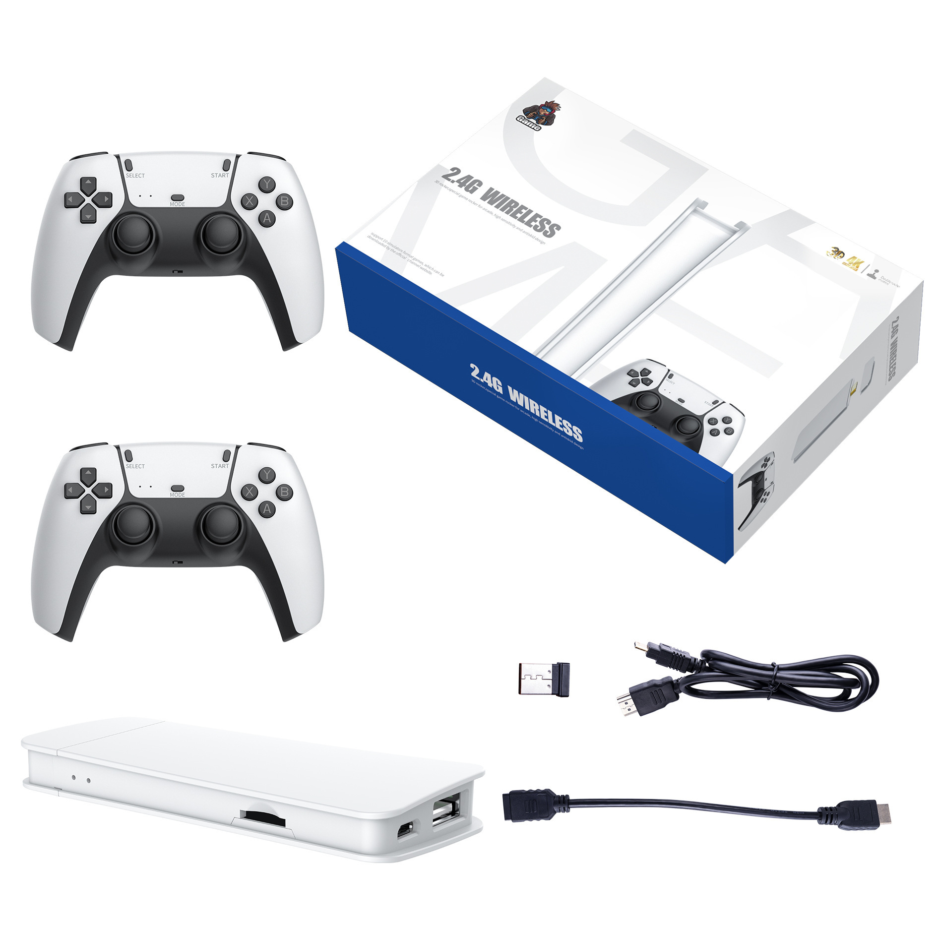 Picture of Cross-border M15 game console handle dual-handle TV home mini game console support PS1 HD wireless gaming