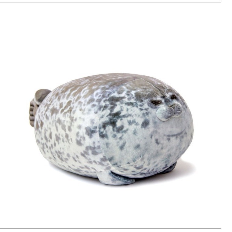 Picture of Japan Osaka Simulation Seal Doll Pillow Aquarium Popular Soft Pillow Aquarium Plush Toy
