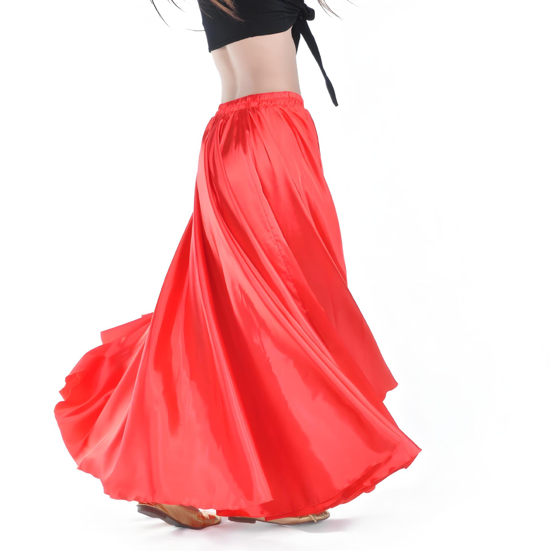 Picture of Dancer Sardine Skirt Belly Dance Big Skirt Belly Dance Skirt Belly Dance Costume Stage Performance Costume