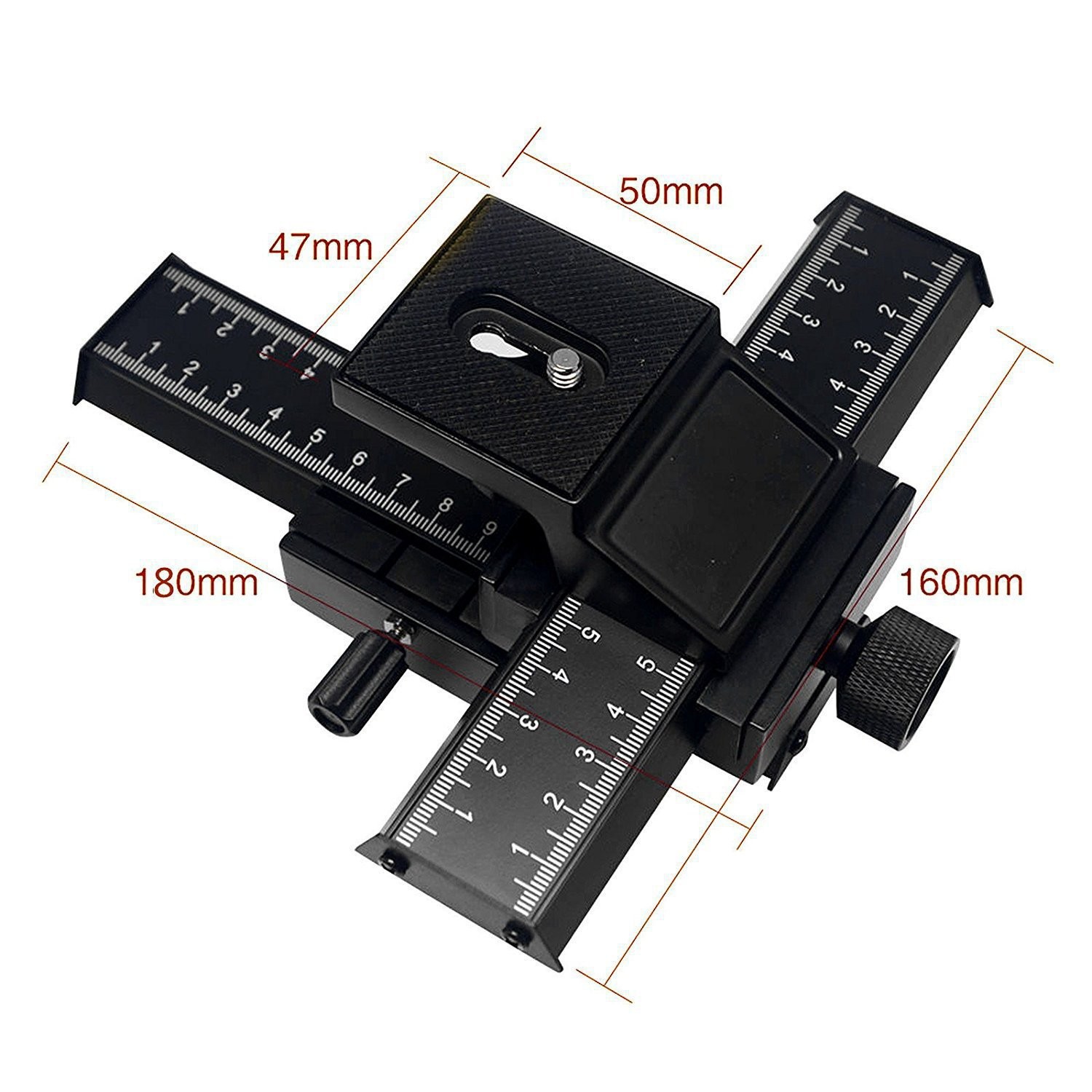 Picture of Metal Z-type folding pan/tilt quick release seat tripod P200 macro board Admiralty quick 100-fold quick release Board base