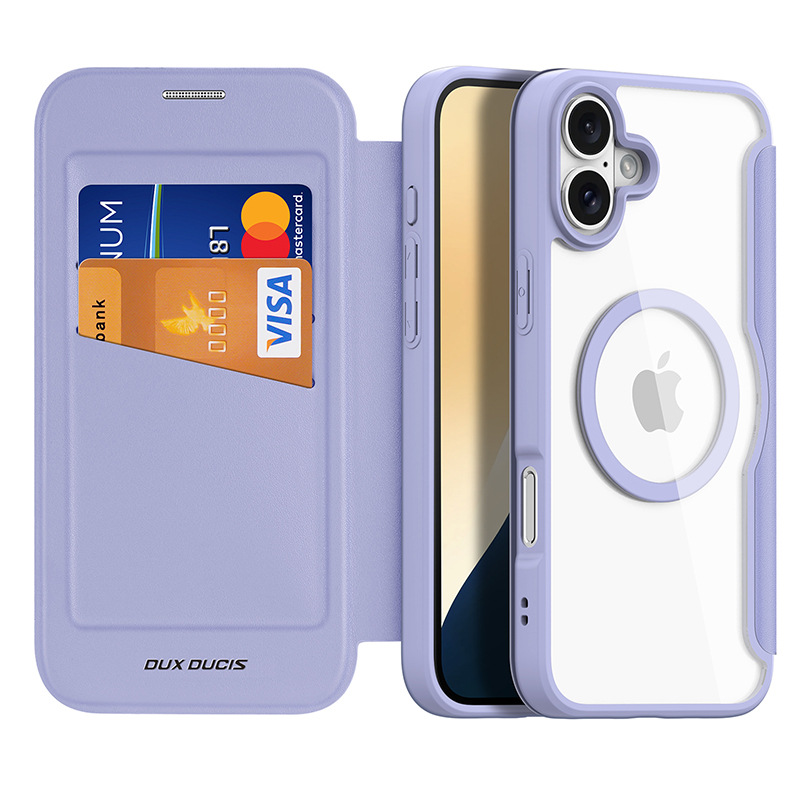 Picture of Suitable for Iphone16 Magnetic Holder Mobile Phone Case Cross-Border Wholesale Apple 16Pro Flip Dual Card Protective Cover
