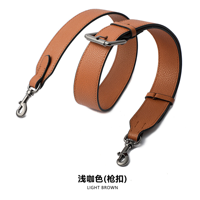 Picture of Ma Huangshi MHS-A-9 Litchi-grain Cowhide Bag Replacement Strap Dionyor Bag Long Shoulder Strap All-match Wide Shoulder Strap