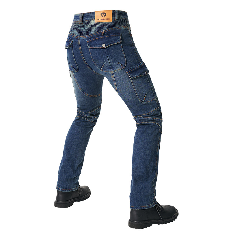 Picture of Factory Direct Sales Motorcycle Pants, Riding Jeans, Anti-Fall Motorcycle Rider Pants, Equipment Racing Pants for All Seasons
