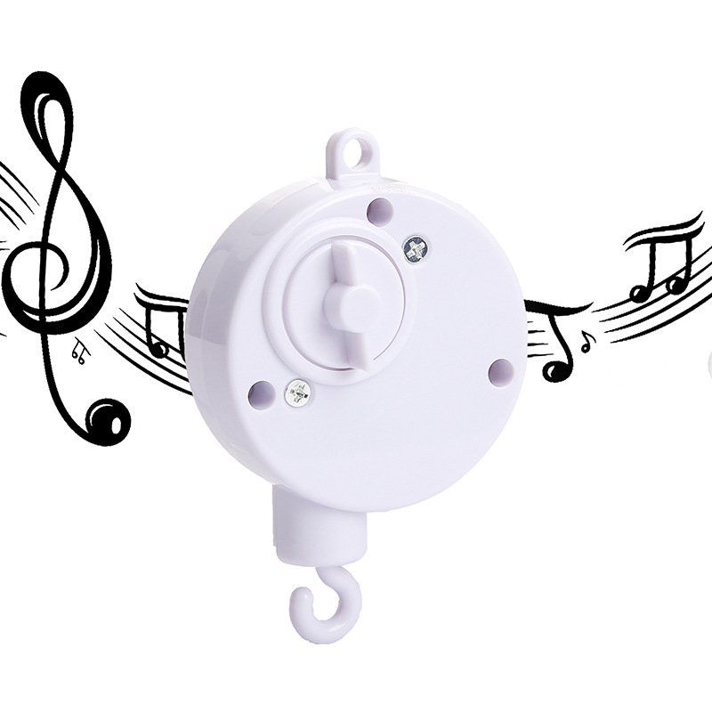 Picture of Nordic style foreign trade baby bed bell accessories bracket infant comfort toy music box bed bell bracket three-piece set