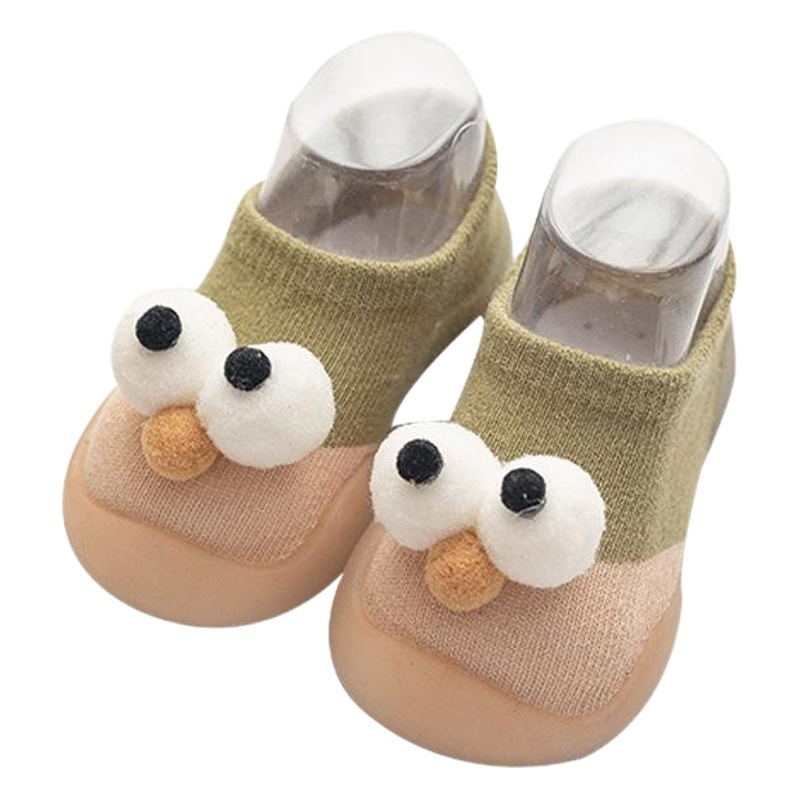 Spring and autumn children's floor socks baby cartoon toddler socks baby shoes socks short tube non-slip soft bottom floor shoes socks wholesale