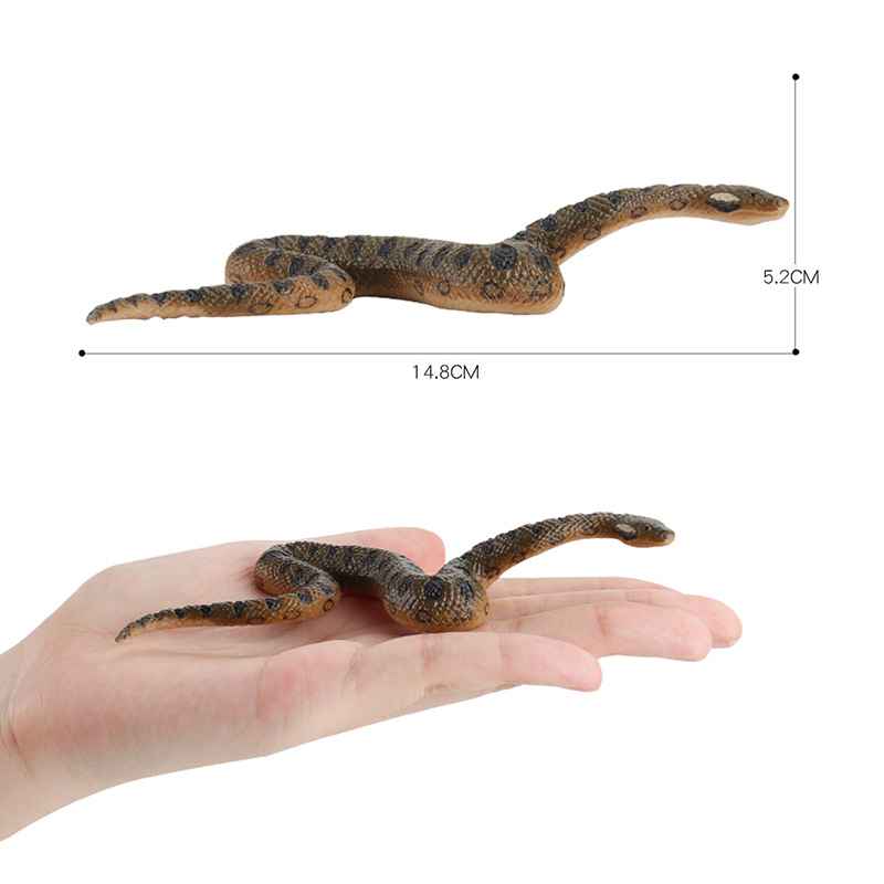 Picture of Foreign Trade Hot Sale Simulation Wild Animal Solid Static Model Umbrella Lizard Centipede Python Children's Cognitive Toy