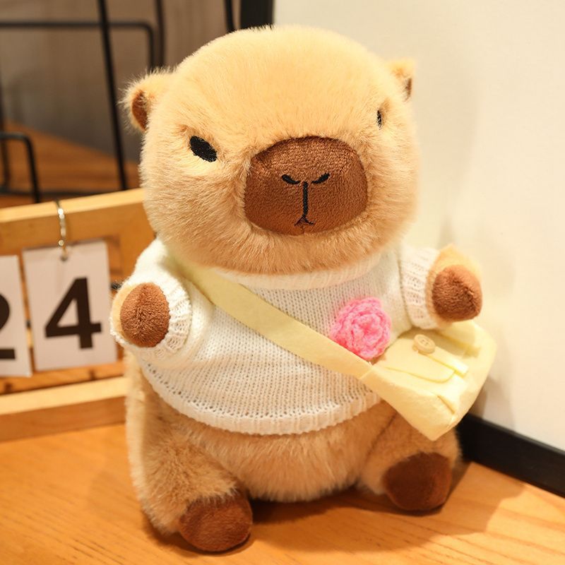 Picture of Kapibei's Popular Bala Doll Plush Toy Clothes Capybara Internet Celebrity Cute Doll Rag Doll Gift
