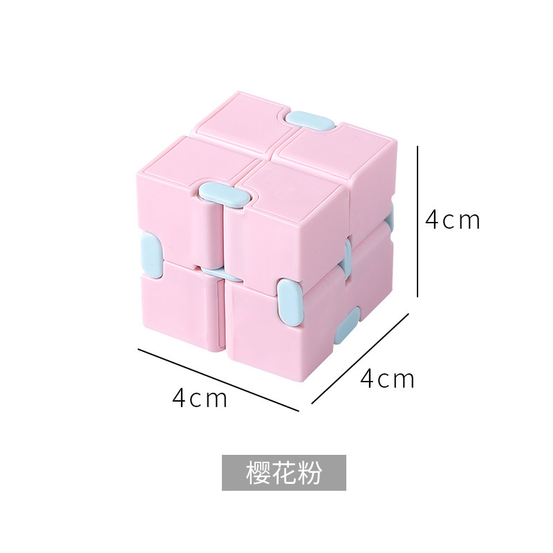 Picture of Creative Decompression Macaron Finger Infinite Rubik's Cube 18 Section Deformation Twist Rope Variables Twist Pocket Toy