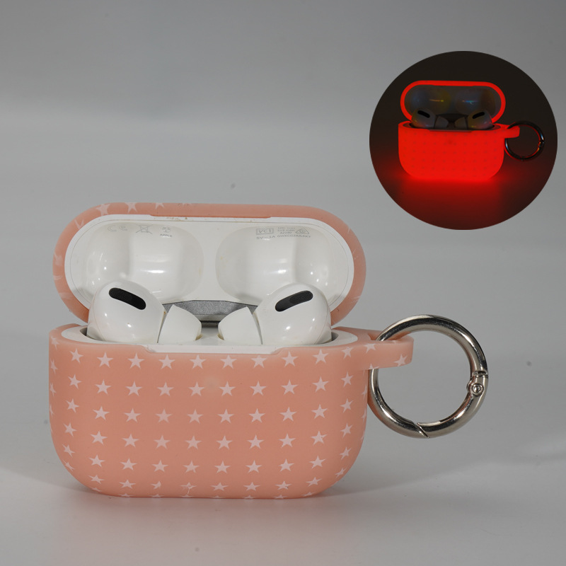 Picture of New applicable airpods protective case for apple 3 generation luminous earphone case airpods pro2 earphone protective case