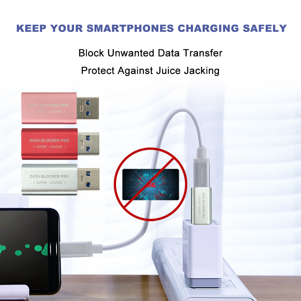 Picture of USB-A data blocker USB anti-theft brush USBData Blocker effective protection of personal privacy and security