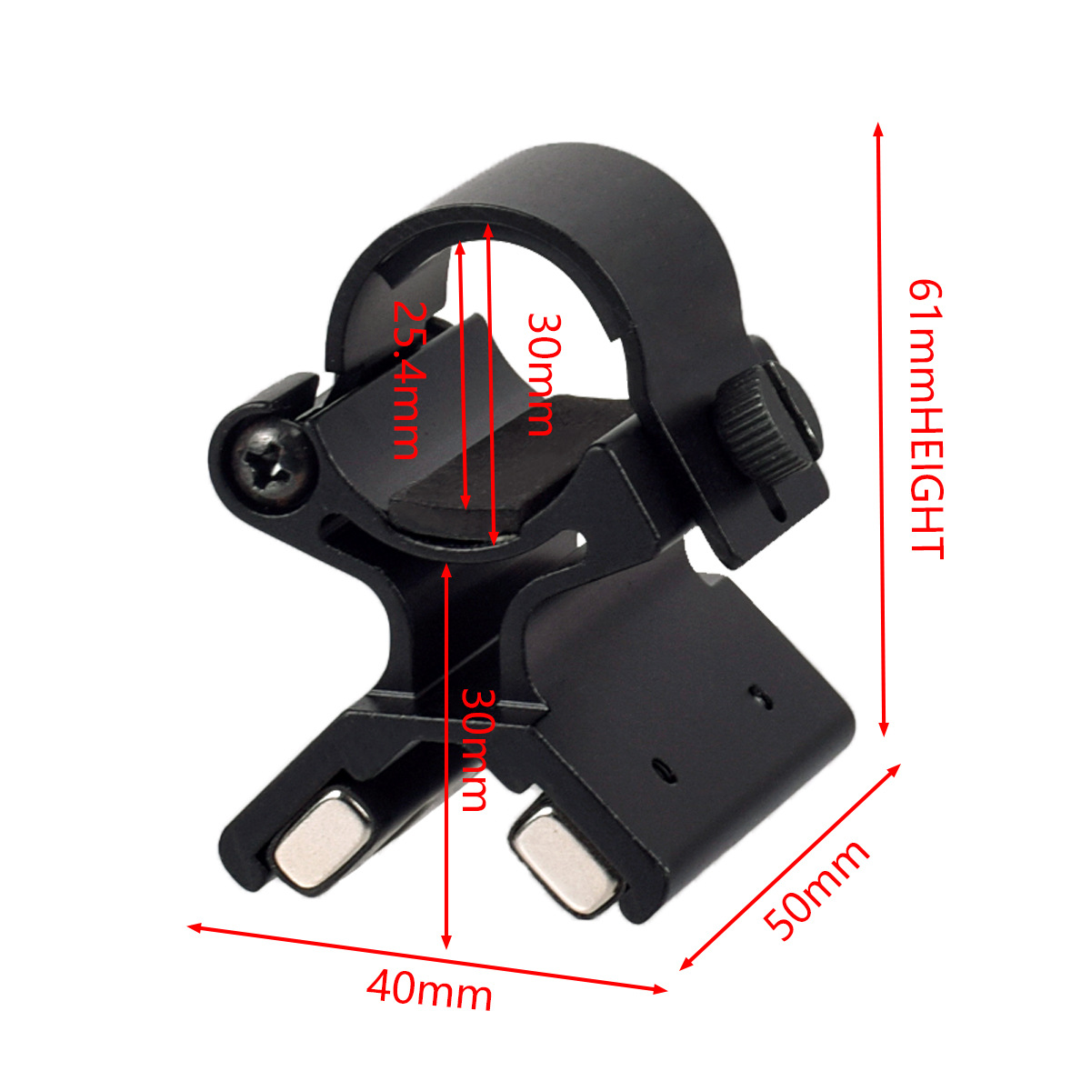 Picture of Outdoor tactical strong magnetic iron absorption bracket magnet electric collet quick release bracket Portée magnétique