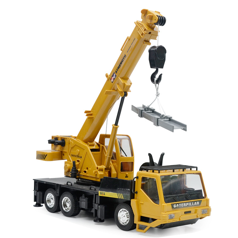 Picture of Oohai remote control engineering truck crane rechargeable remote control lifting simulation engineering crane children's toy model