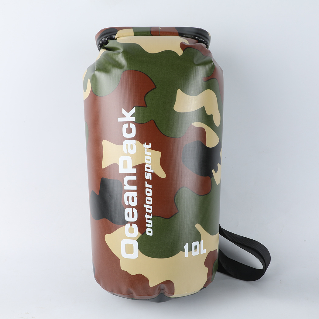 Picture of high quality Camouflage Drift Waterproof Bag Single Shoulder Dry Bag Outdoor Waterproof Bag Amazon Hot Selling Drift Bag