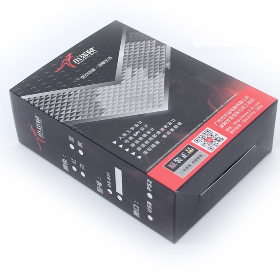 Picture of Wallaby DS-911 USB PS/2 wired photoelectric business office home game Industrial control mouse