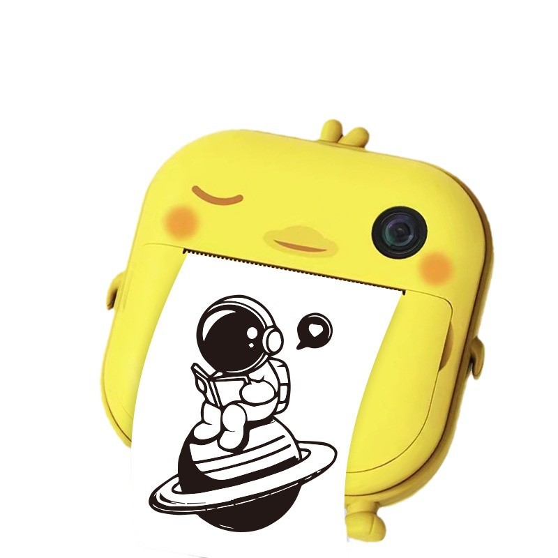 Picture of New HD Mini Dual Camera Stand-up Camera Children Polaroid Thermal Printing Digital Camera