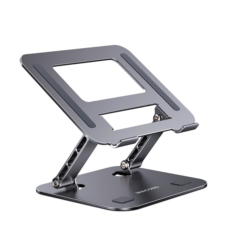Picture of Nuoxi Laptop Stand Metal Desktop Heightening Adjustable Computer Support Cooling Aluminum Alloy Portable Stand