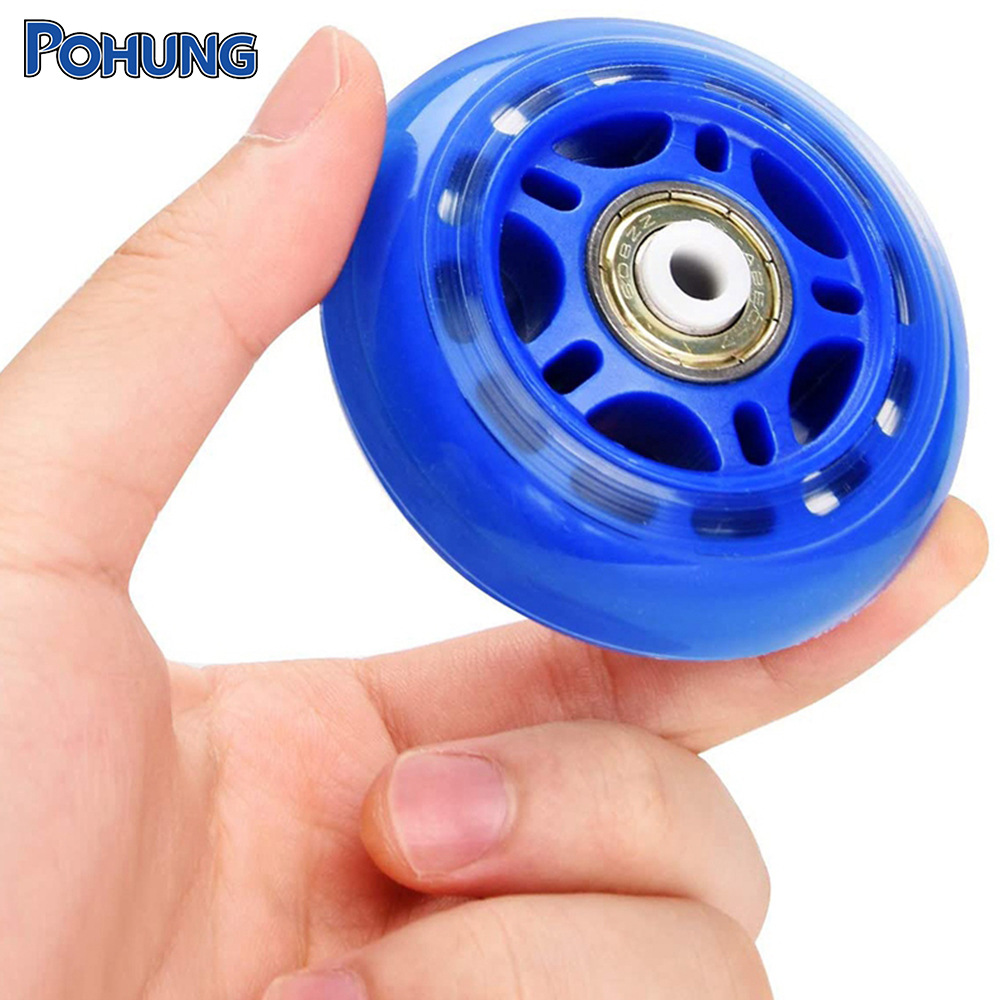 Factory Direct Supply of 80mm Skates, Scooter, Vitality Board, New Material, Environmentally Friendly and Wear-Resistant Pu Flash Wheels