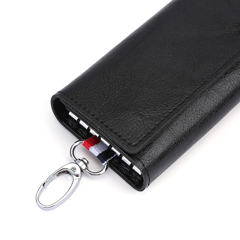 Picture of Multi-functional key case card case 2-in -1 super soft PU key case men's and women's waist key protective case key chain