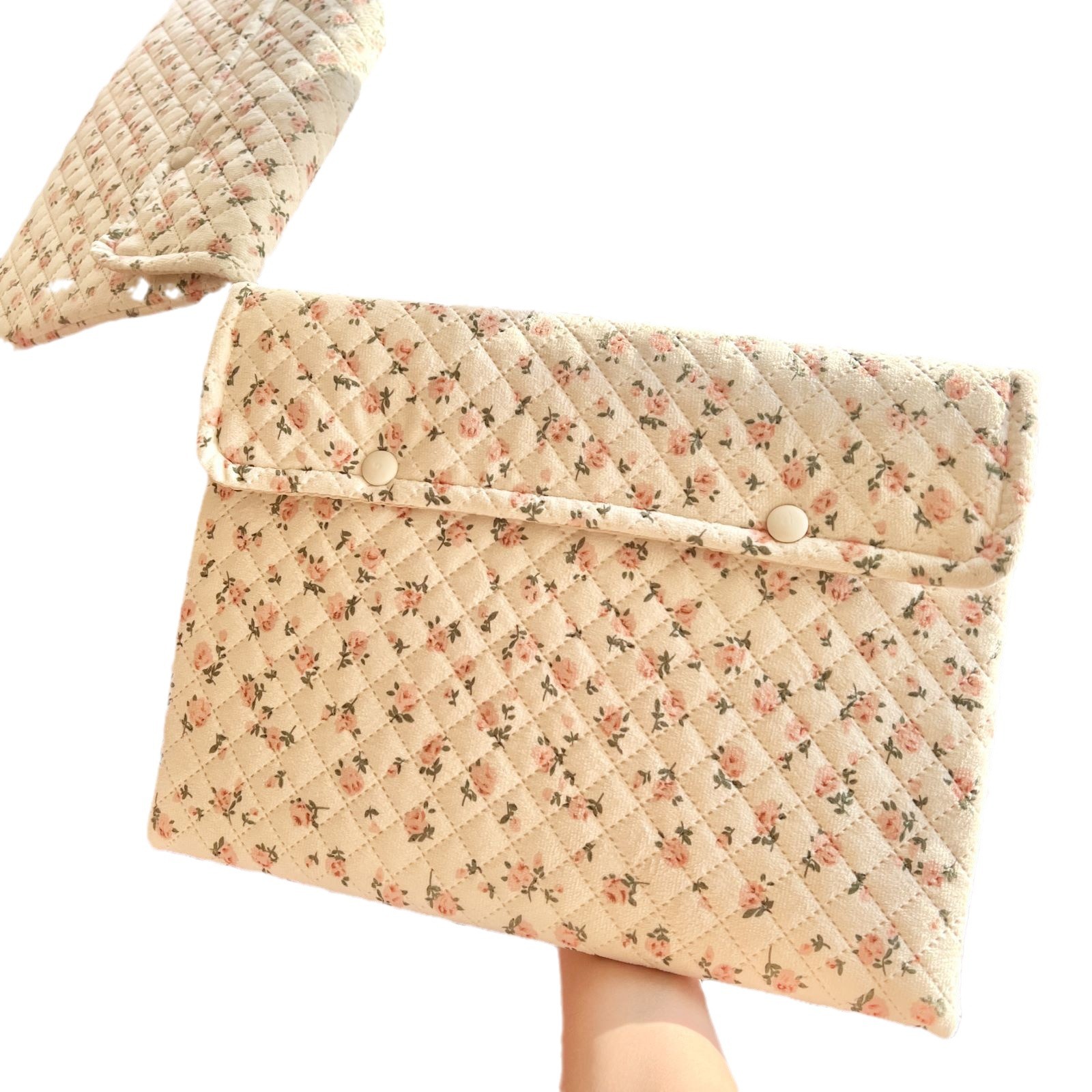 Picture of Computer Sleeve Bag Shockproof Floral Simple Lenovo Small New Pro Huawei Computer Bag Flat Panel Storage Set 14-inch Suitable