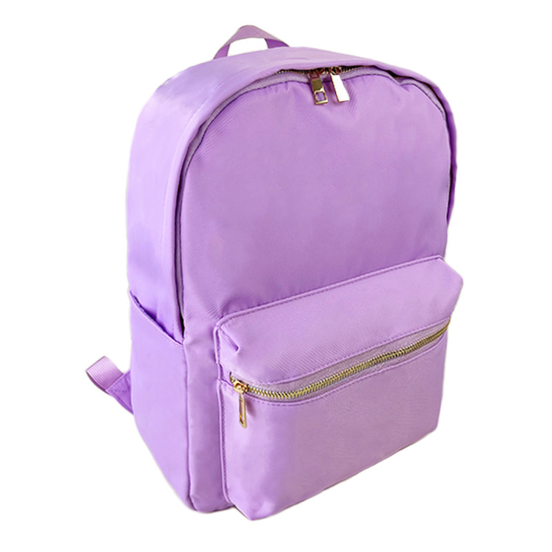 Picture of In stock waterproof backpack casual schoolbag large capacity high quality simple backpack school nylon storage bag