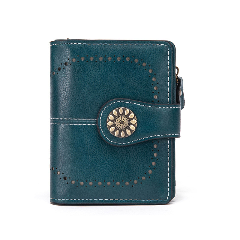Picture of 2022 New Women's Wallet Women's Short Student Korean Version Multifunctional Mini Coin Purse Driver's License Wallet
