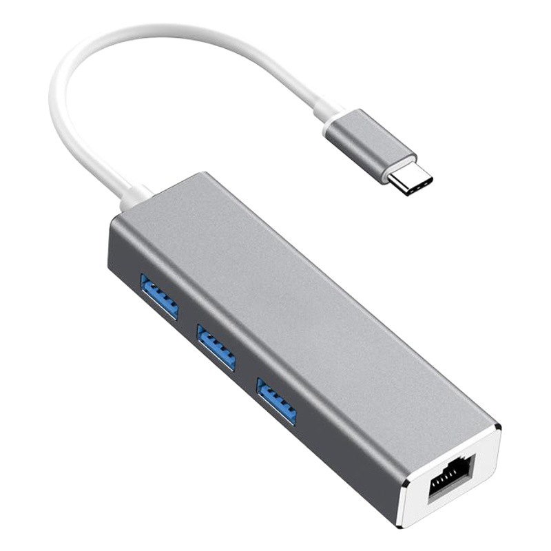 Cross-border gigabit network card type-c to rj45 USB to network port drive-free hub splitter network cable to interface
