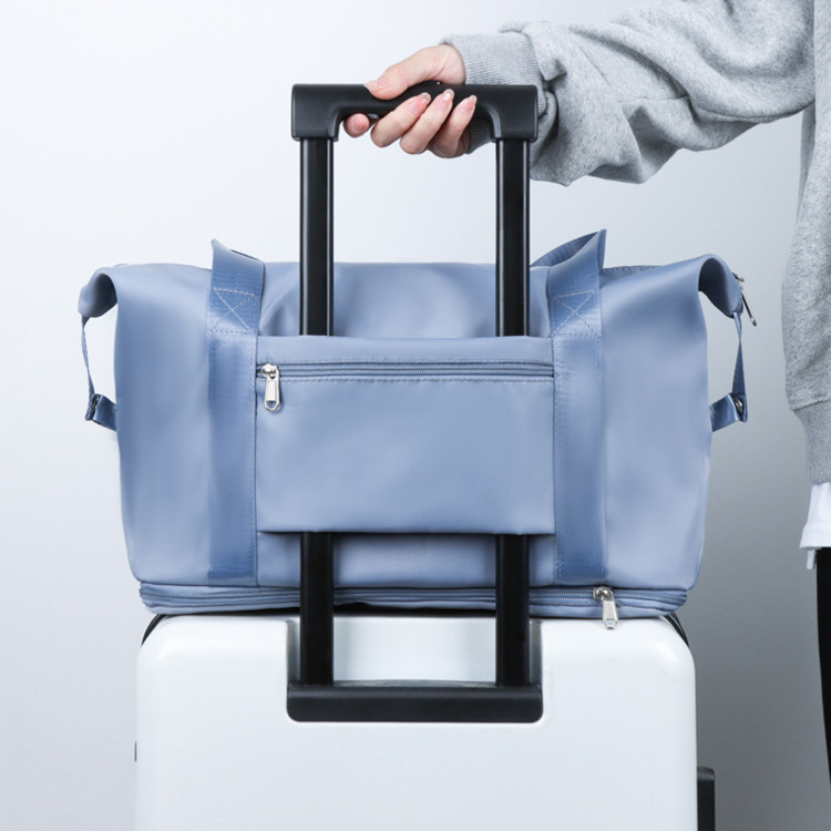 Picture of Factory wholesale large capacity travel bag wet and dry separation sports portable shoulder bag foldable extended gym bag