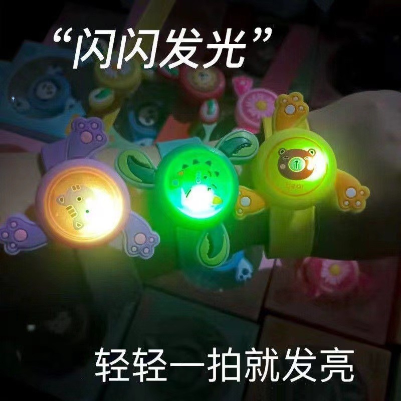 Picture of Cartoon Gyro Bracelet Luminous Summer Hot Sale Flash Children's Cartoon Rotary Watch Stall Night Market Square Hot Sale