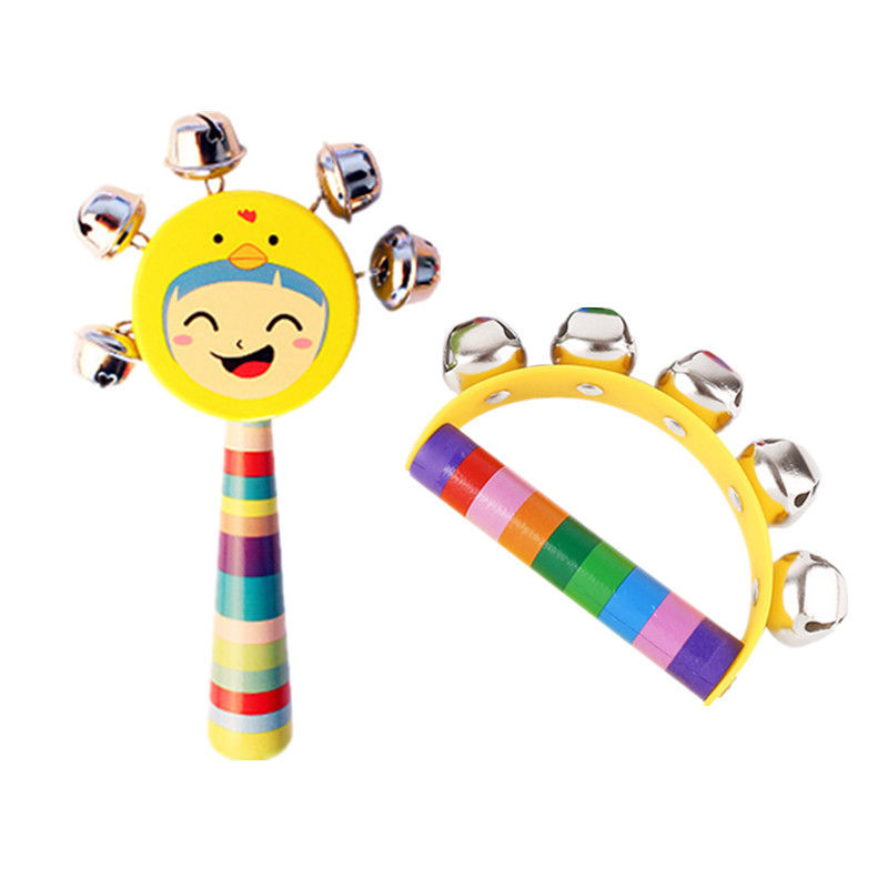 Picture of Newborn Baby Toy Puzzle Hand Grab Rattle 3 to 6-12 Months Baby Boys and Girls 0-1 Years Old Grab Rattle