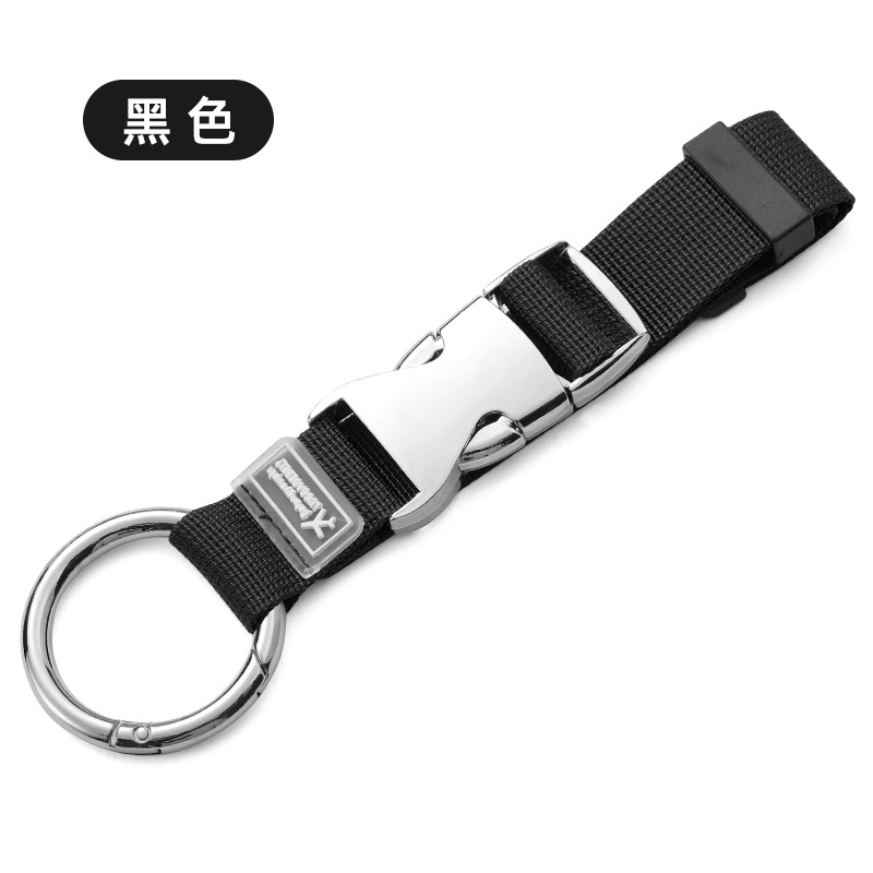 Picture of Luggage Buckle Safety Fixed Strap Backpack External Lanyard Packing Strap Suitcase Strap Metal Lanyard