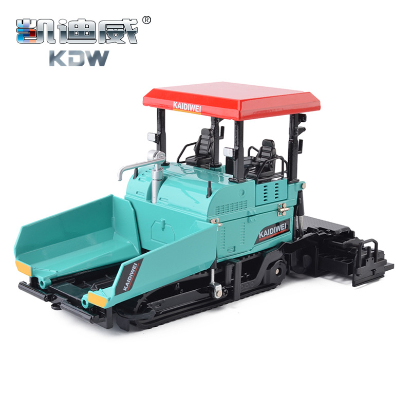 Picture of New Kaidiwei alloy engineering vehicle 1:40 paver model independent installation simulation children's toys spot wholesale