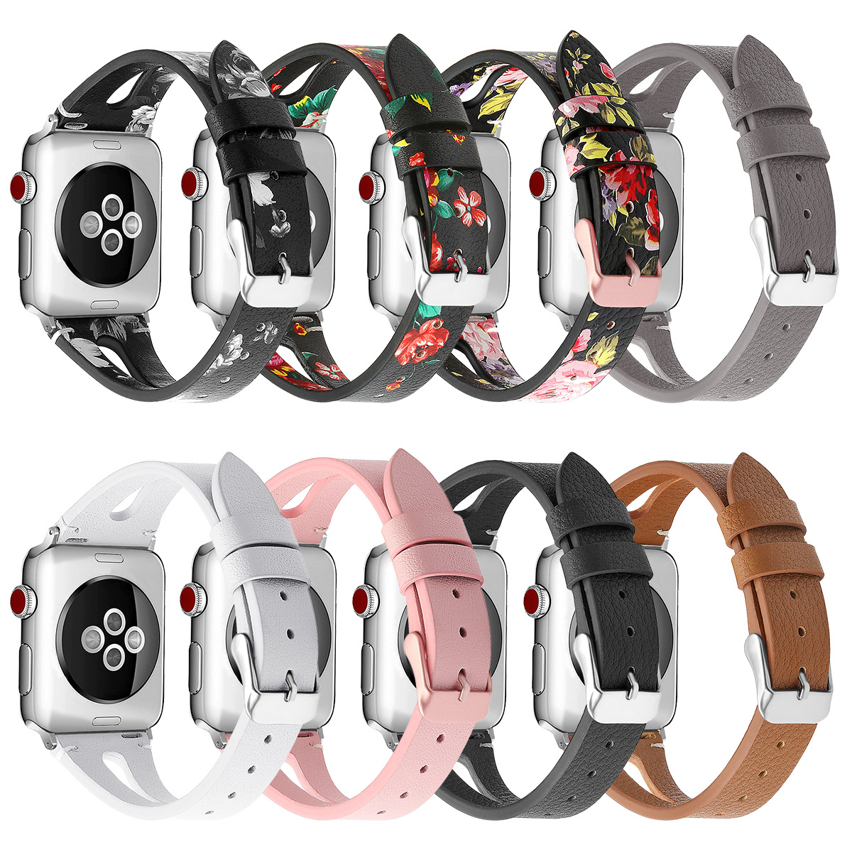 Picture of iwatch98765 Genuine Leather Strap for Apple Watch Apple watch10 Top Layer Cowhide Strap
