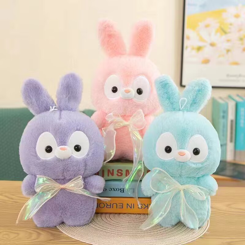 Picture of Factory wholesale eight inch grab doll 25cm down cotton plush toy doll machine doll wedding throw puppet