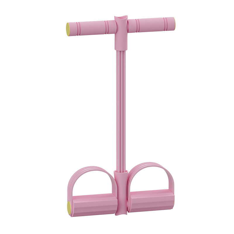 Picture of Source factory four-tube six-tube pedal tension device thin waist thin leg sit-up auxiliary pull rope a generation of hair