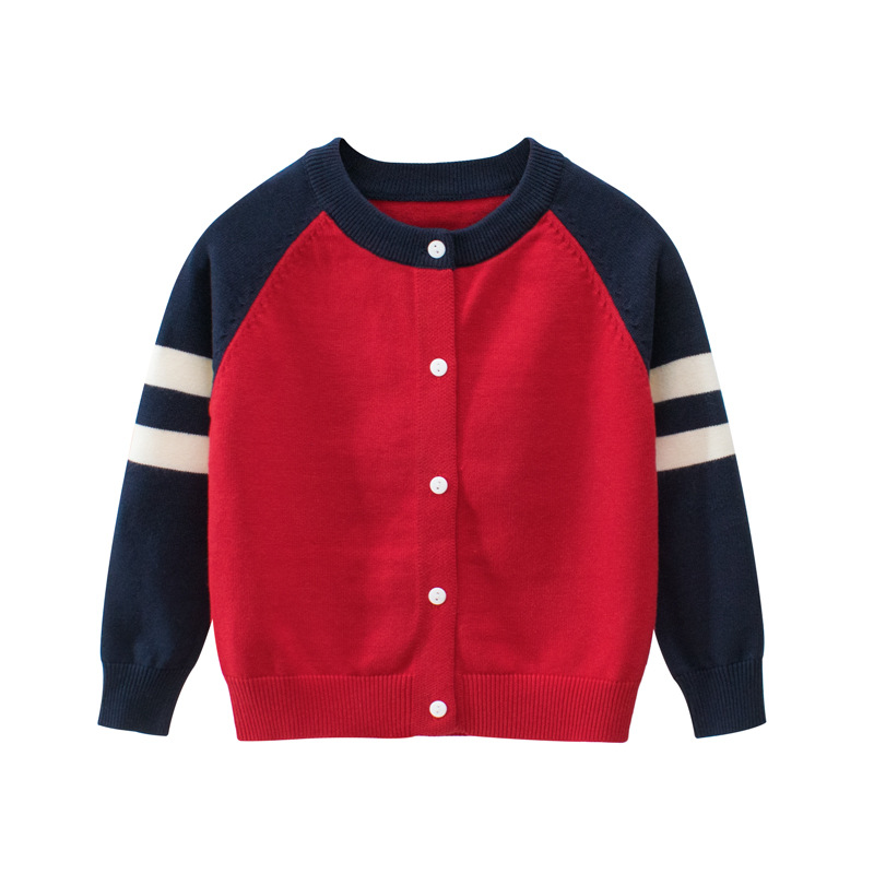 27kids Korean version of children's clothing boys autumn children's sweater wholesale children's coat sweater primary supply
