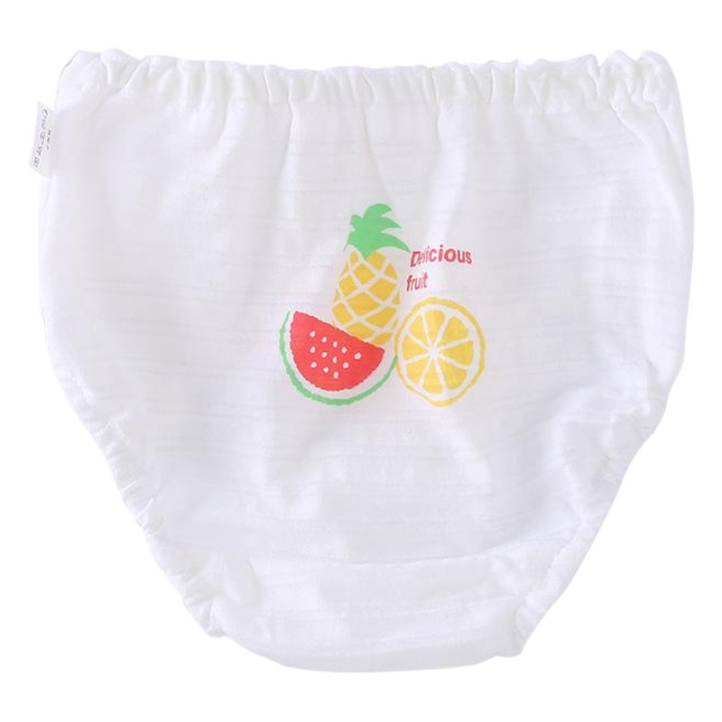 Children's bamboo cotton underwear baby thin 100 cotton boys and girls triangle home pants manufacturers wholesale 4