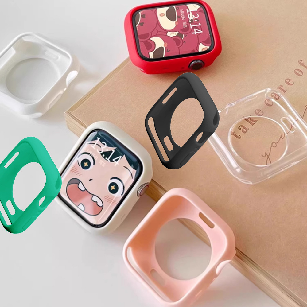 Picture of For Apple Watch Apple Watch Half Pack TPU Soft Case iwatch S10 Case